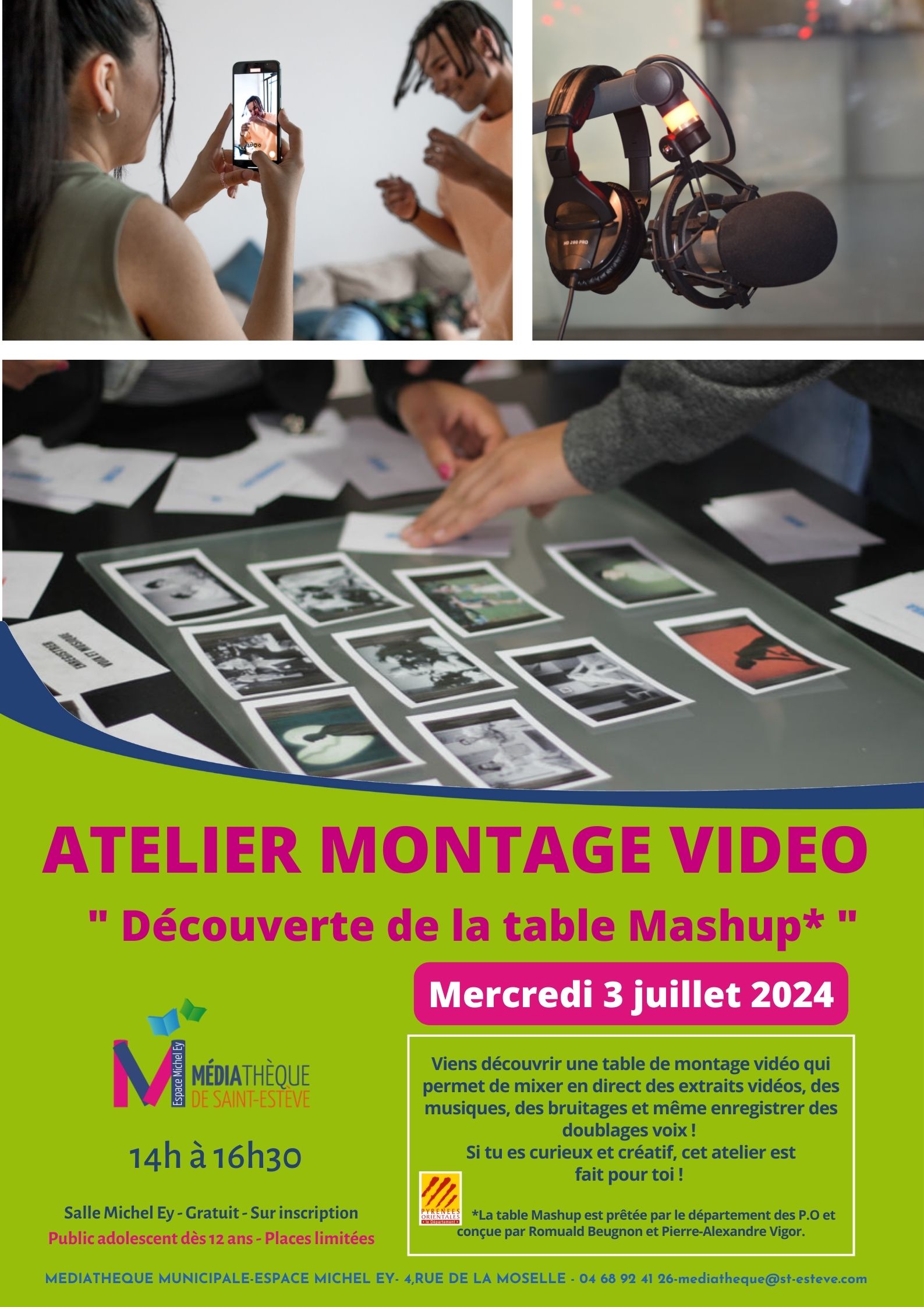 Atelier decouverte de la table mash up 03 07 2024