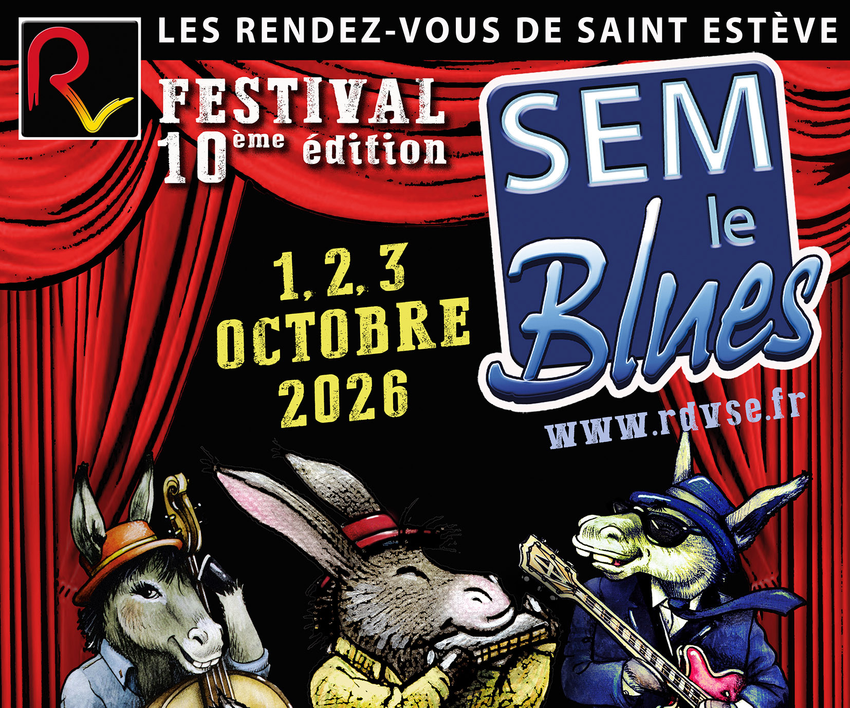Festival SEM le Blues 2026 1 18x15 RDVSE SEM le blues 26