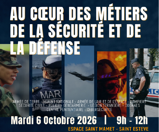 Forum des métiers de la sécurité et de la défense 1 Forum securite 100
